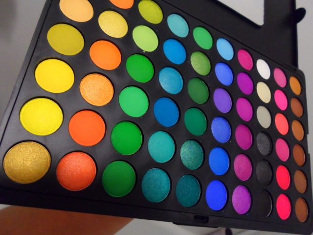 bh cosmetics 120 color eyeshadow pro palette second edition