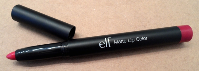 e.l.f. Studio Matte Lip Color in Rich Red lip stain pencil